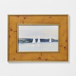 New 18"x14" Sailboat Wall Art from Threshold™ designed with Studio McGee